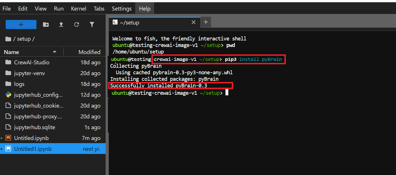 /img/azure/crewai-vm/install-new-packages-from-jupyter-terminal.png