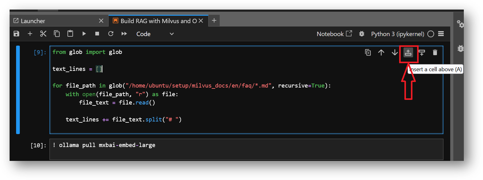 /img/azure/milvus-vm/insert-cell-above.png