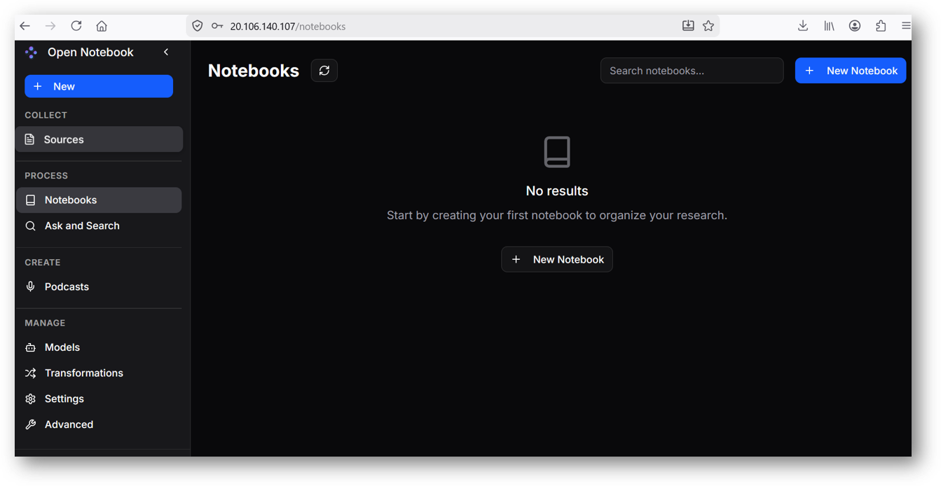 /img/azure/open-notebook/open-notebook-web-interface.png