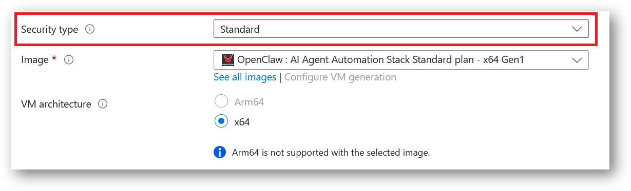 /img/azure/openclaw-vm/standard-security-type.png