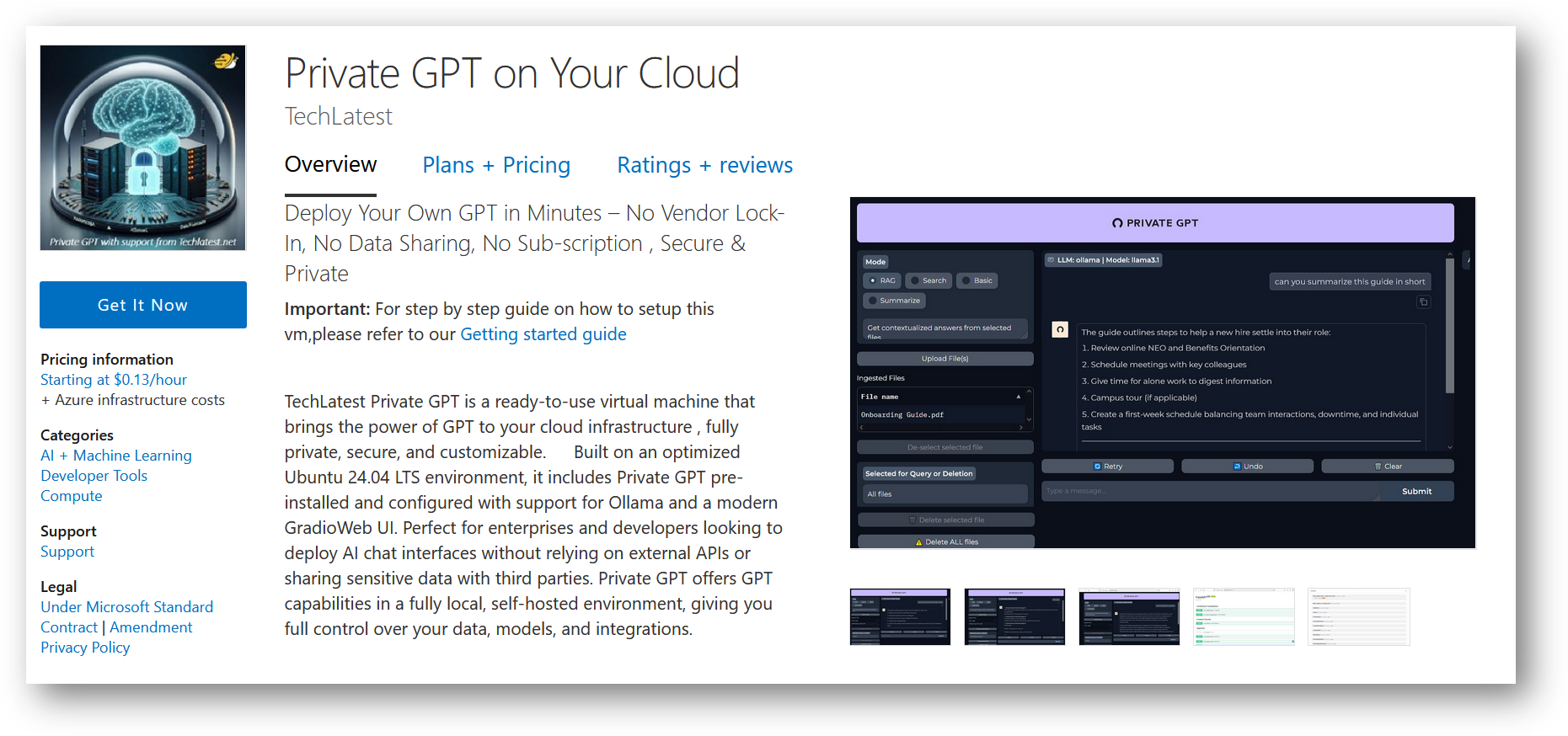 /img/azure/private-gpt/marketplace.png